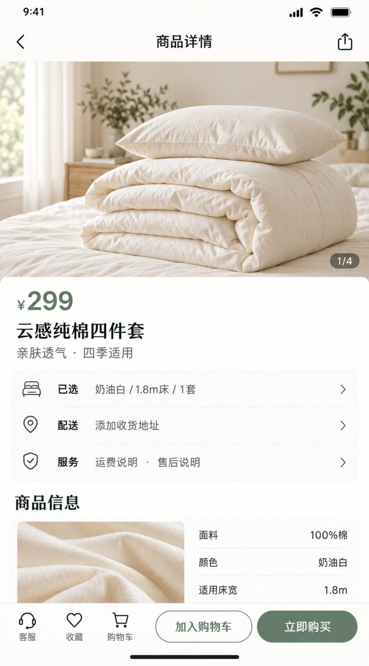 商品详情页